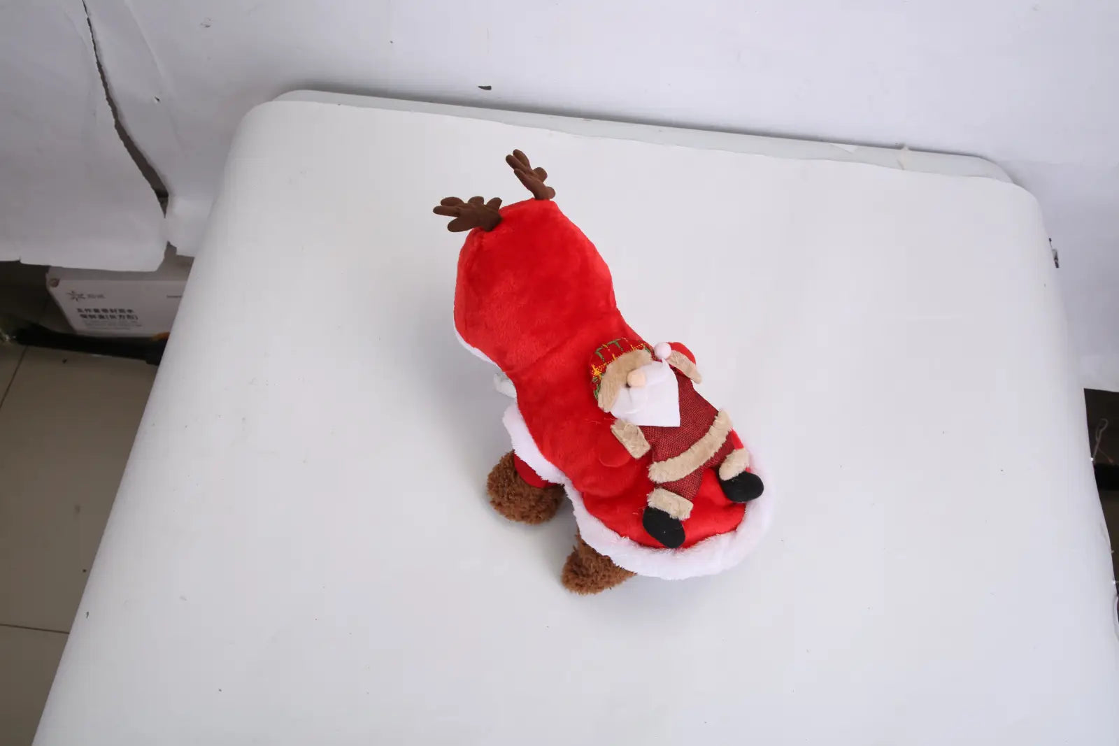 Christmas Pet Costume Santa Reindeer Winter Outfit