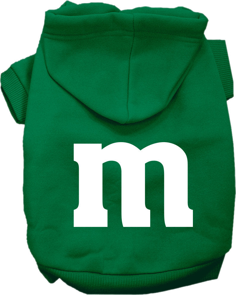 Halloween Costume Pet Hoodie "The M Costume"